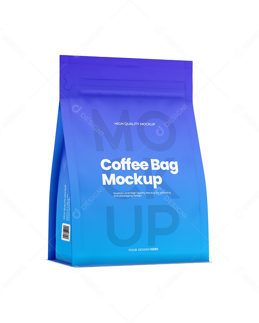 Embalagem de Café Fosca PSD Editável Mockup