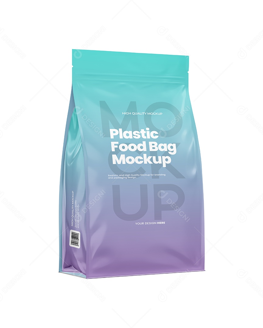 Embalagem de Comida PSD Editável Mockup