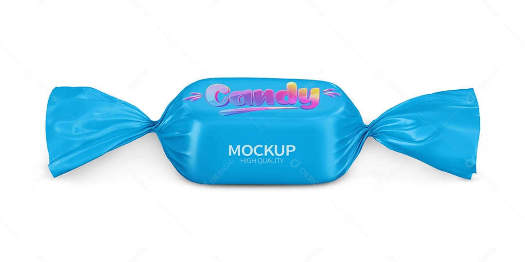 Embalagem de Doce PSD Editável Mockup