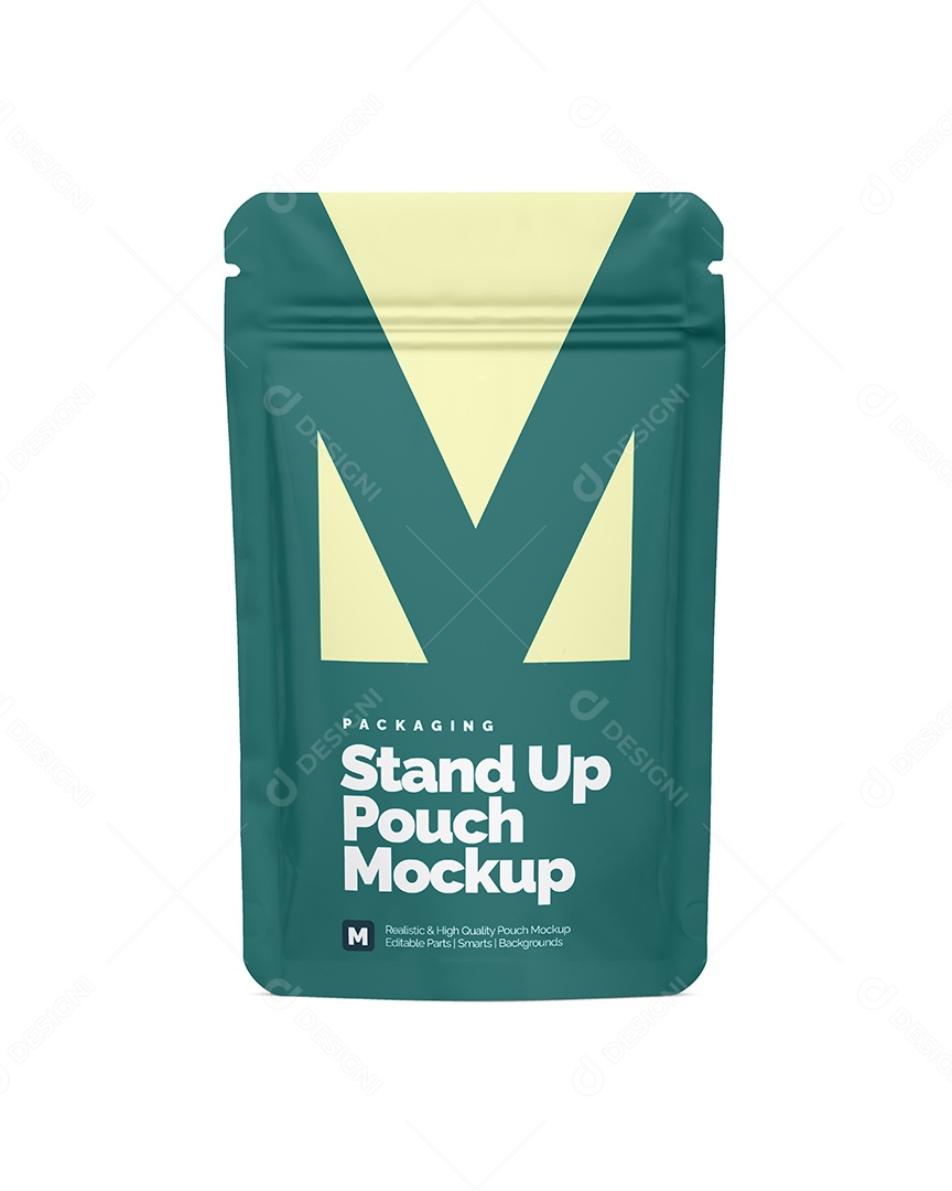 Embalagem Tipo Oouch PSD Editável Mockup