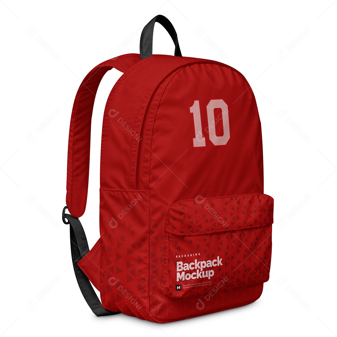 Mochila Mockup PSD Editável