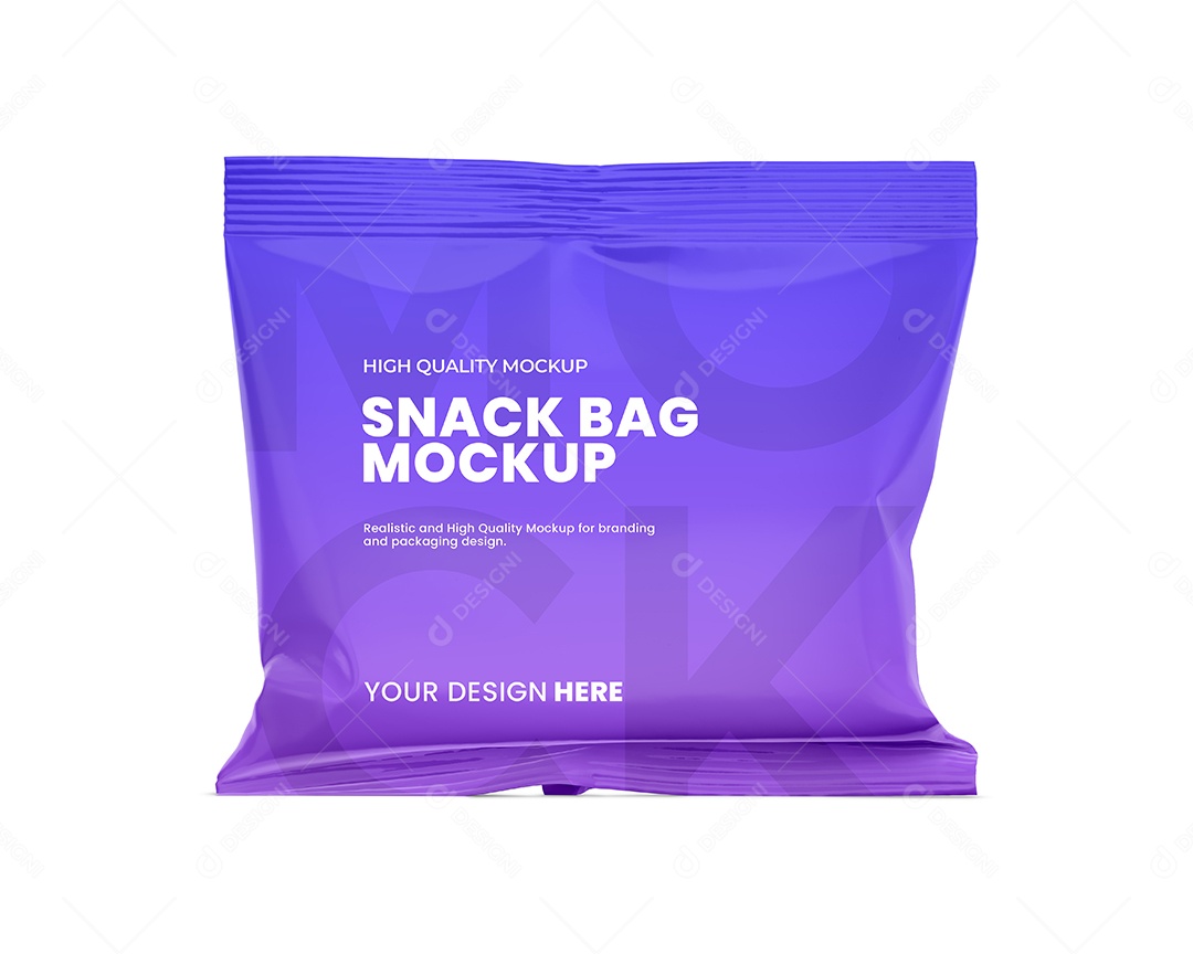 Pacote de Salgadinho PSD Editável Mockup