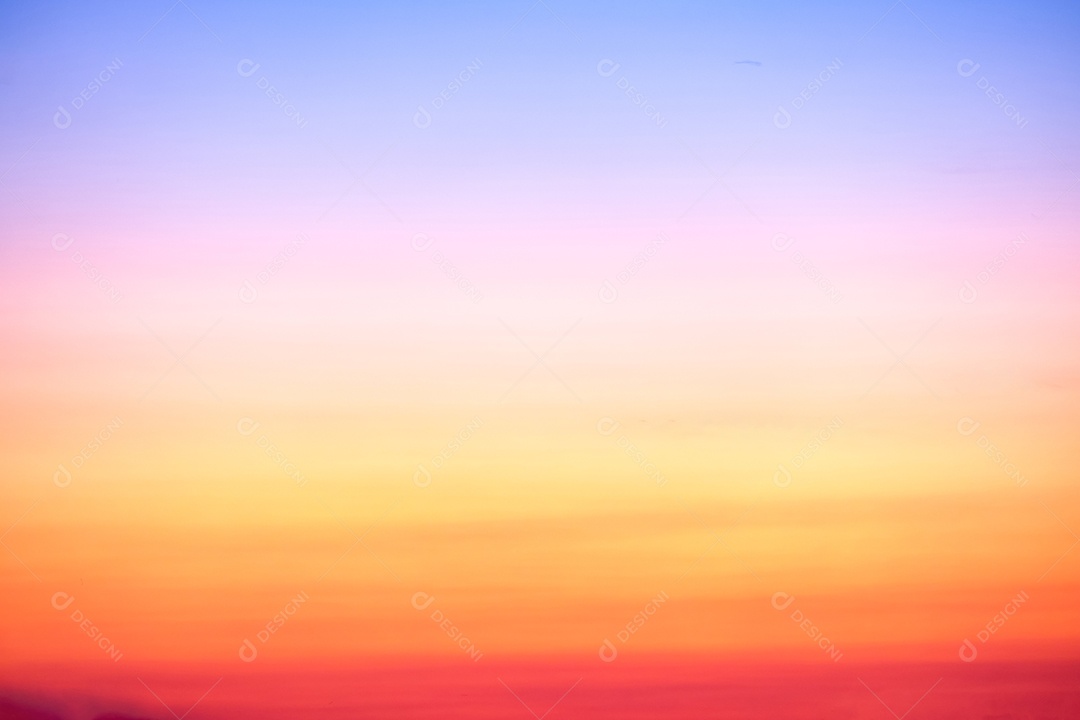 Background de papel de parede colorido de céu