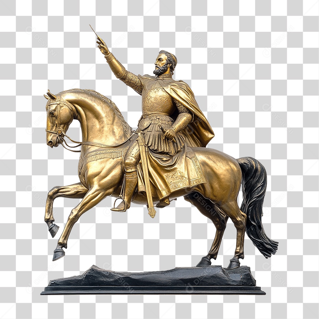 Imagem Semelhante Estátua de Dom Pedro PNG Transparente