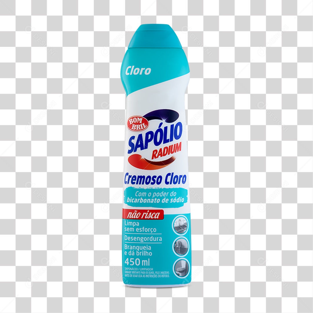 Produto de Limpeza Sapólio PNG Transparente
