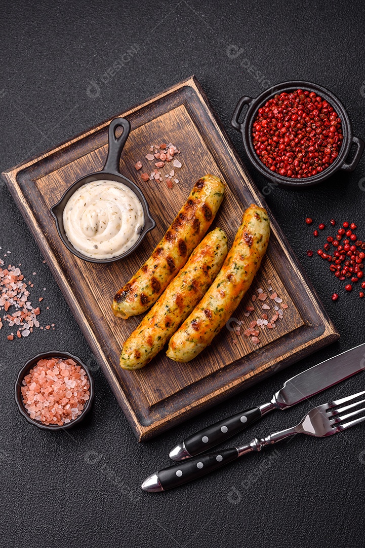 Deliciosa salsicha vegetariana