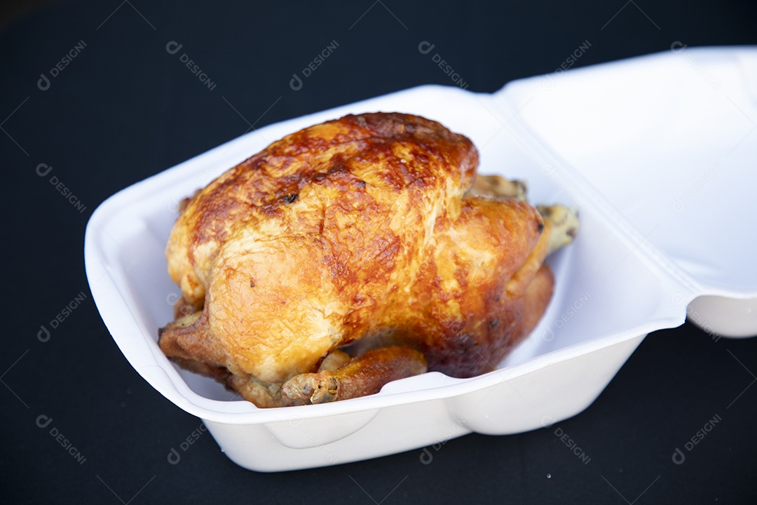 Frango assado delicioso