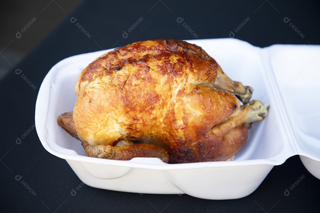 Frango assados delicioso