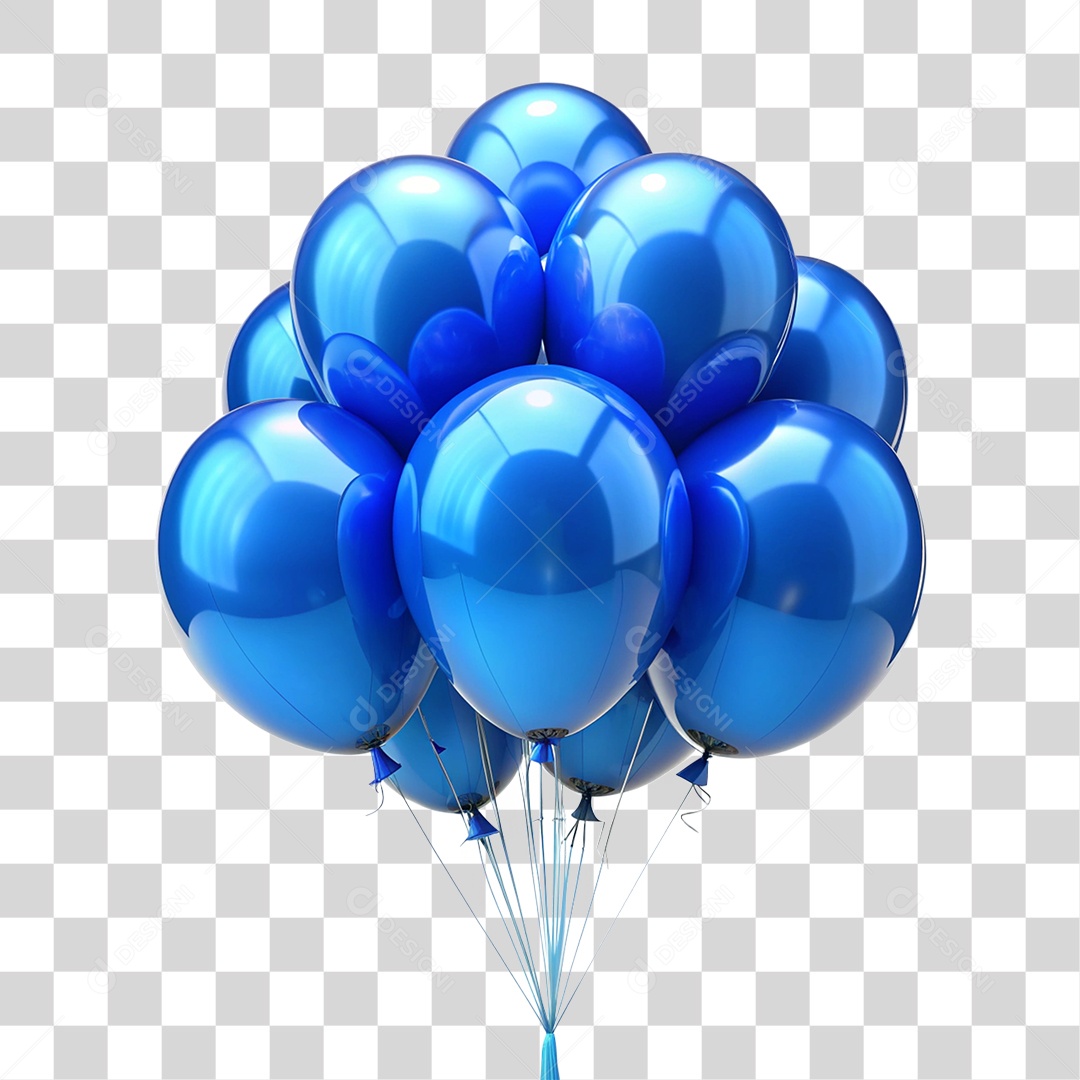 Balões de Ar Decoração PNG Transparente