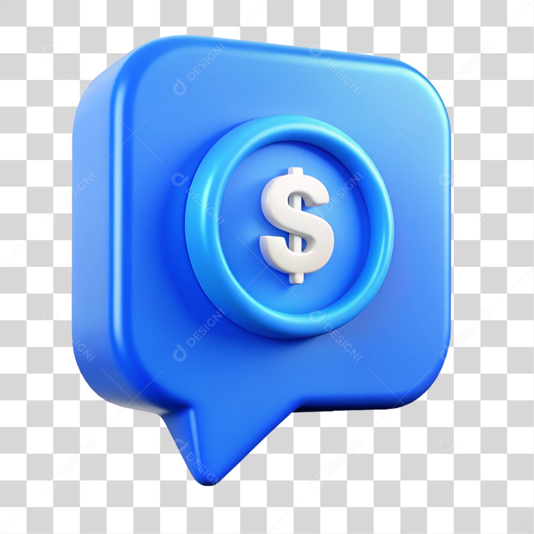 Balão com Cifrão PNG Transparente