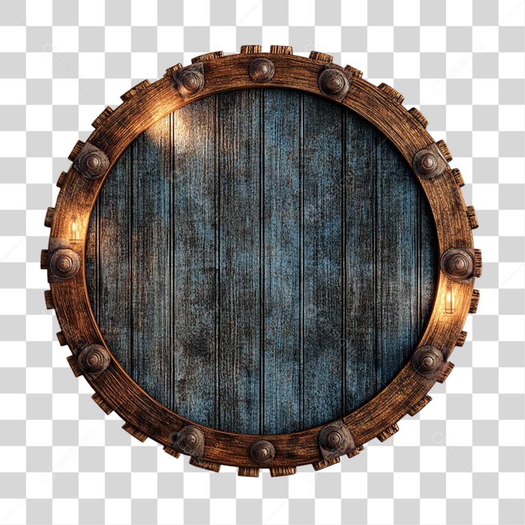 Placa de Madeira PNG Transparente