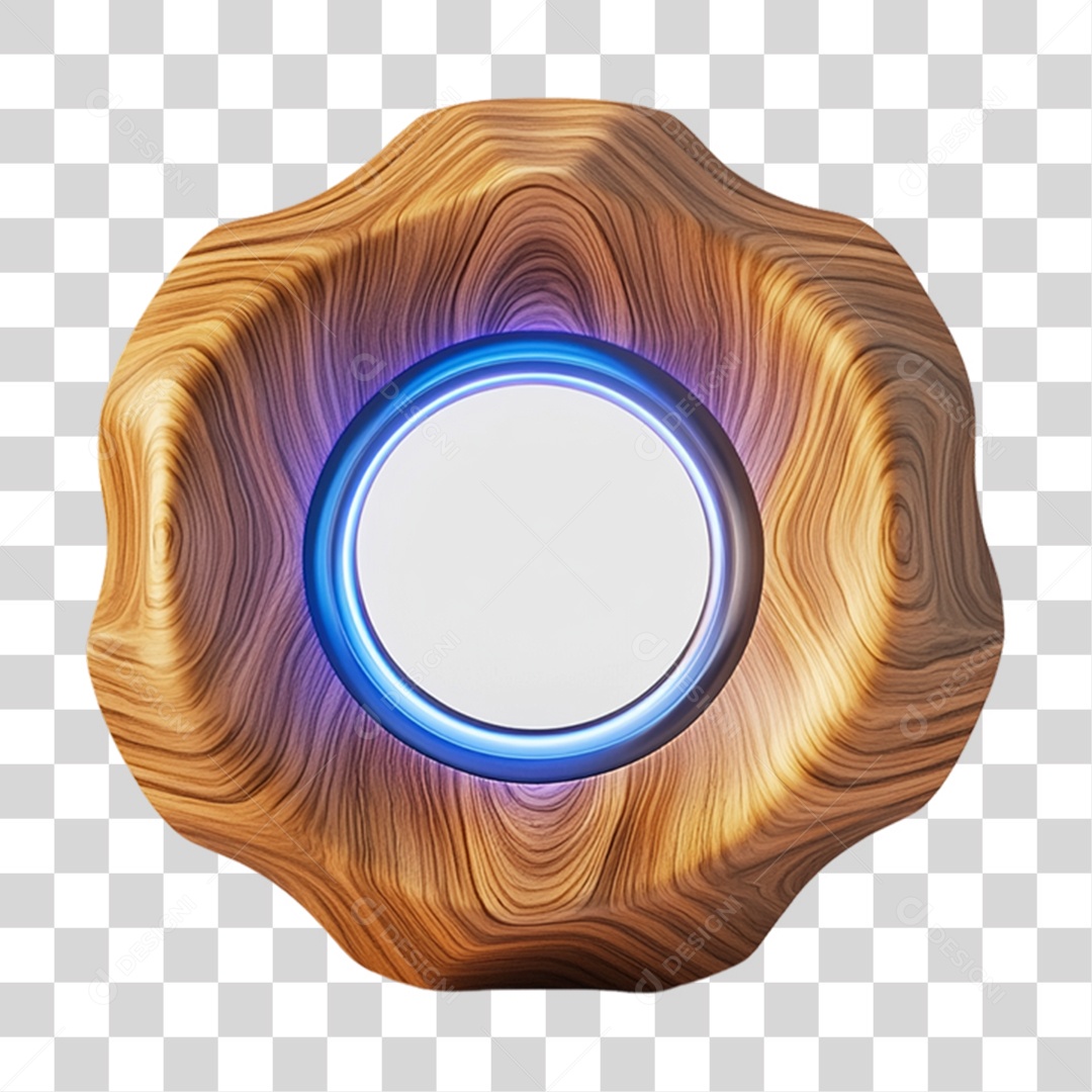 Placa de Madeira PNG Transparente