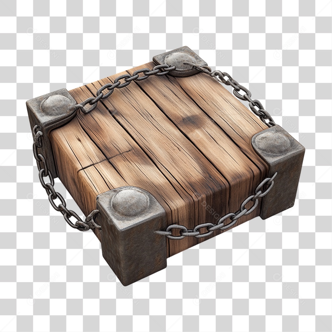 Placa de Madeira PNG Transparente