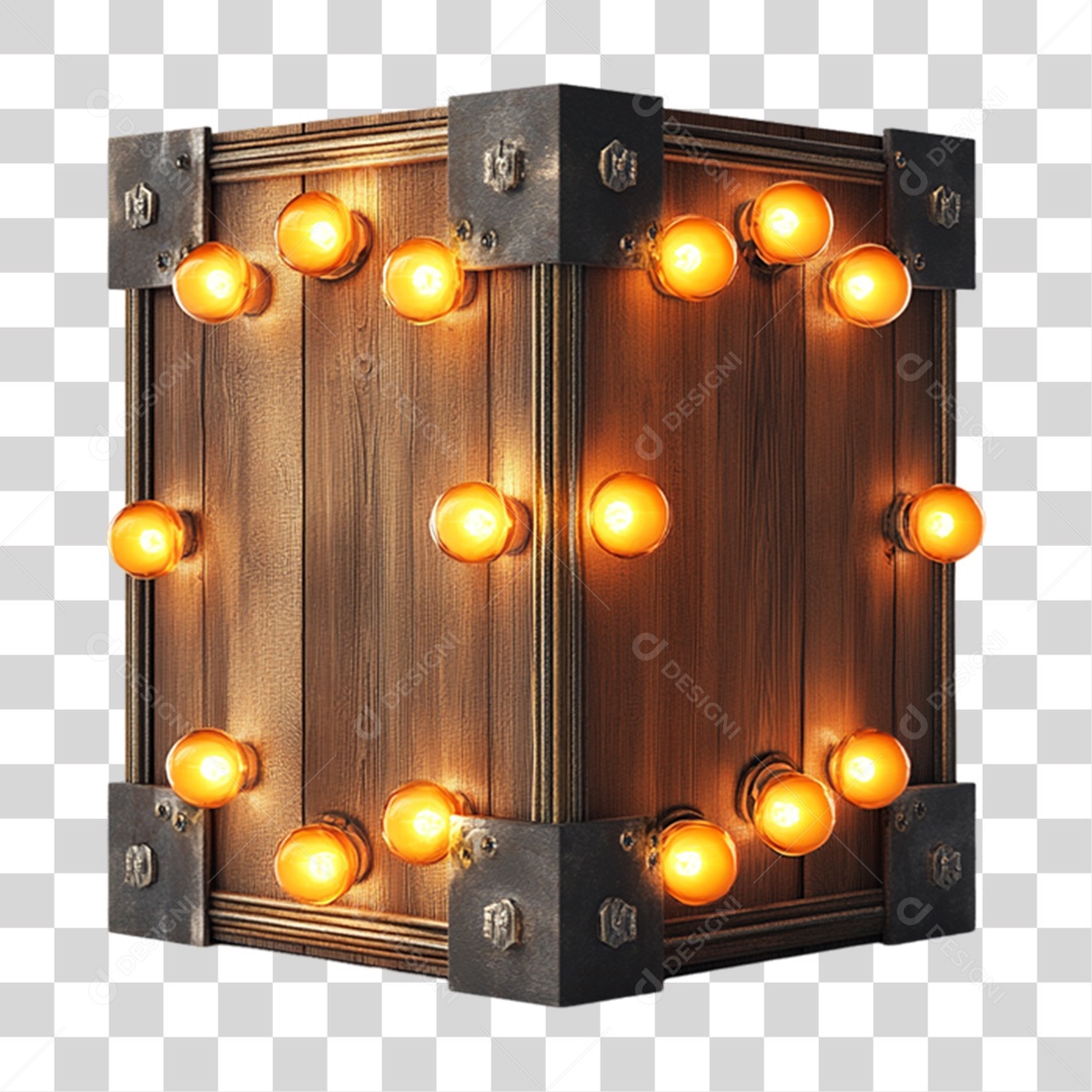 Placa de Madeira PNG Transparente