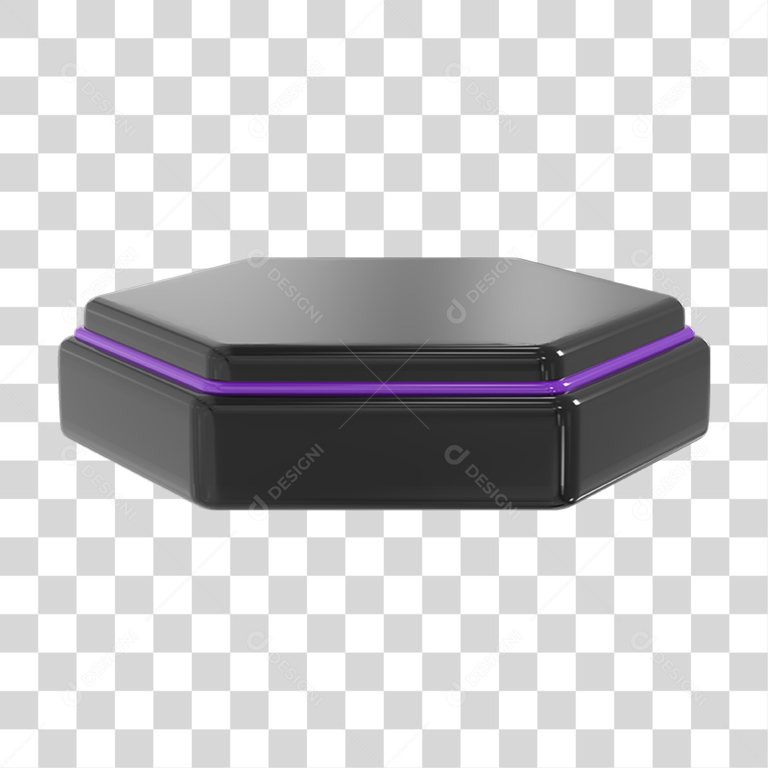 Elemento 3D Pódio Colocação PNG Transparente