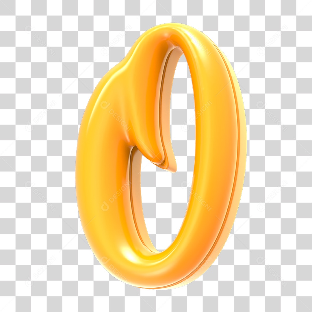 Alfabeto Letra O PNG Transparente