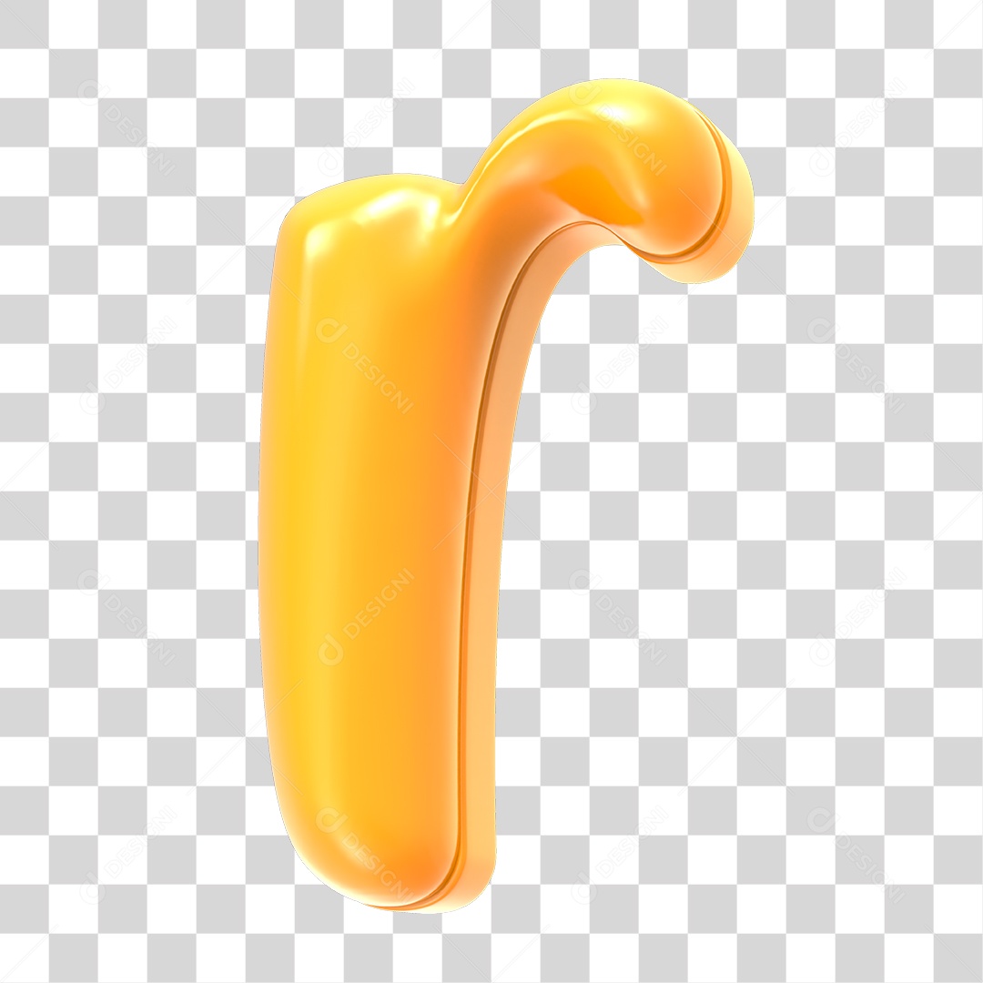 Alfabeto Letra R PNG Transparente