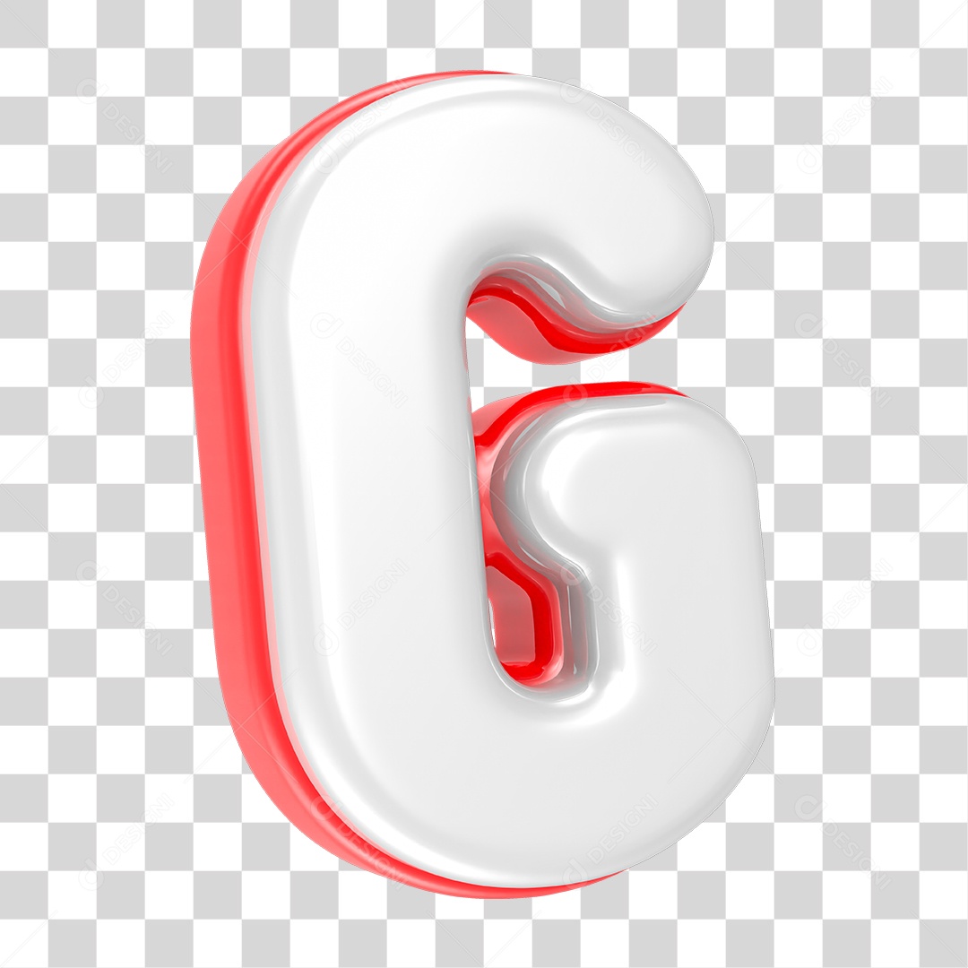 Alfabeto Letra G PNG Transparente