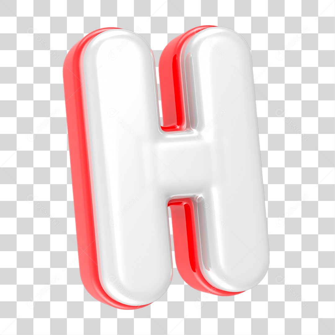 Alfabeto Letra H PNG Transparente