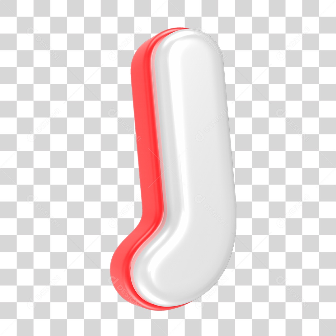 Alfabeto Letra J PNG Transparente