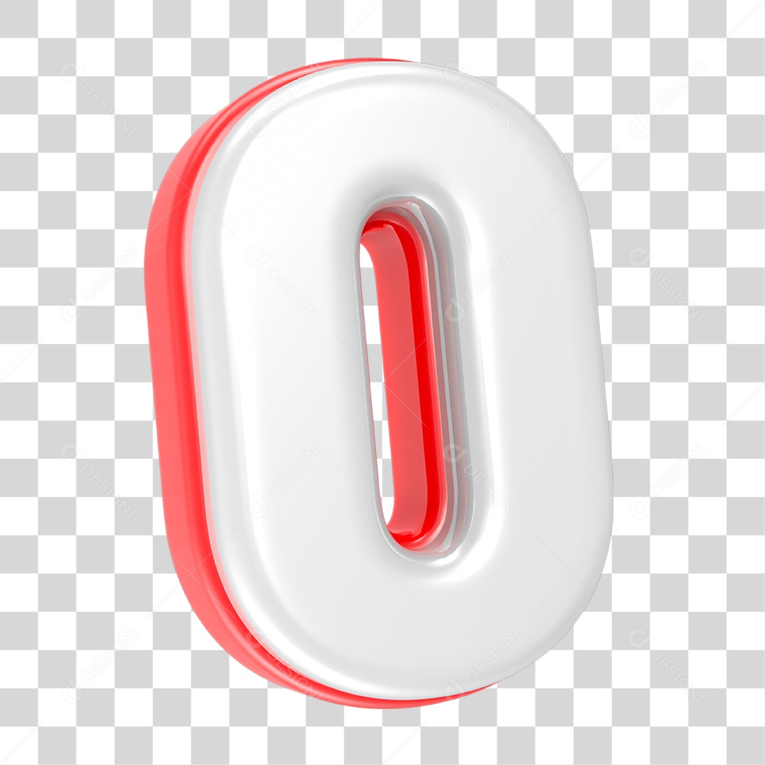 Alfabeto Letra O PNG Transparente