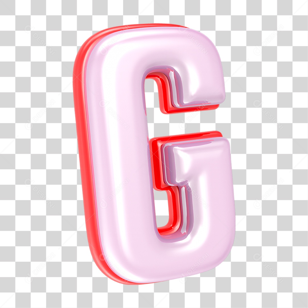 Alfabeto Letra G PNG Transparente