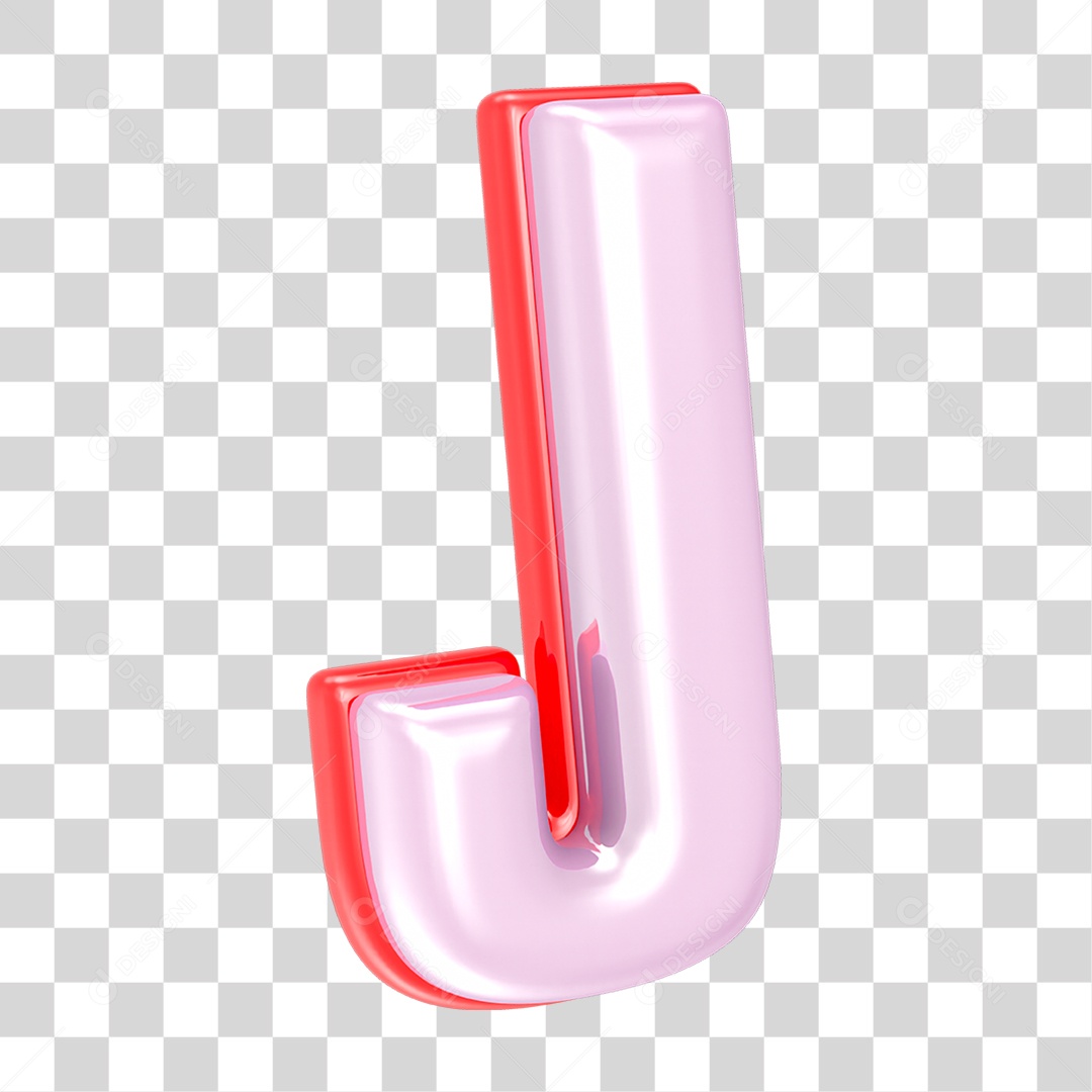 Alfabeto Letra J PNG Transparente