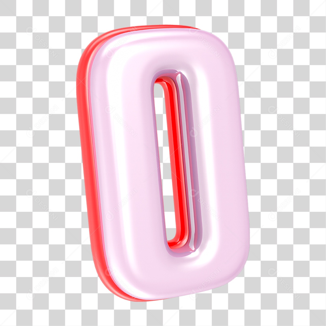 Alfabeto Letra O PNG Transparente