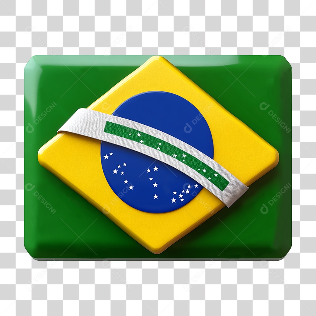 Bandeira do Brasil PNG Transparente