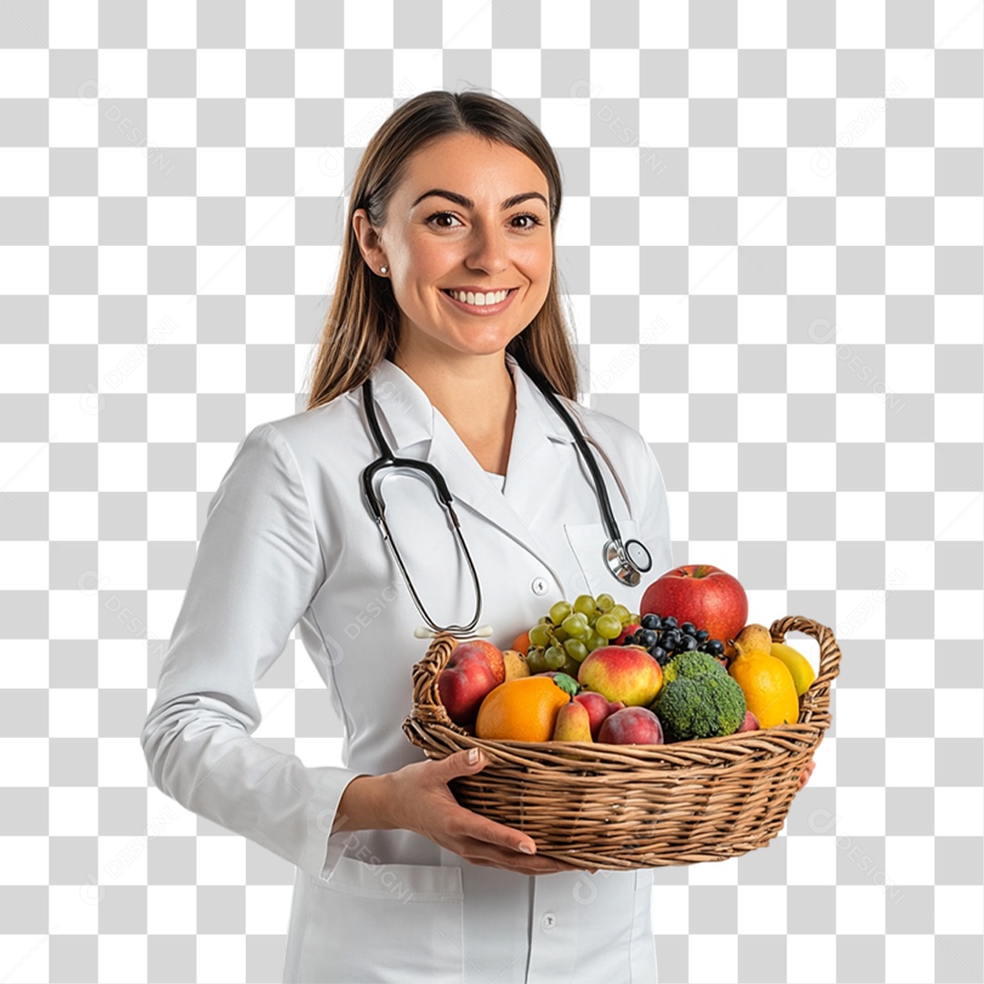 Nutricionista PNG Transparente