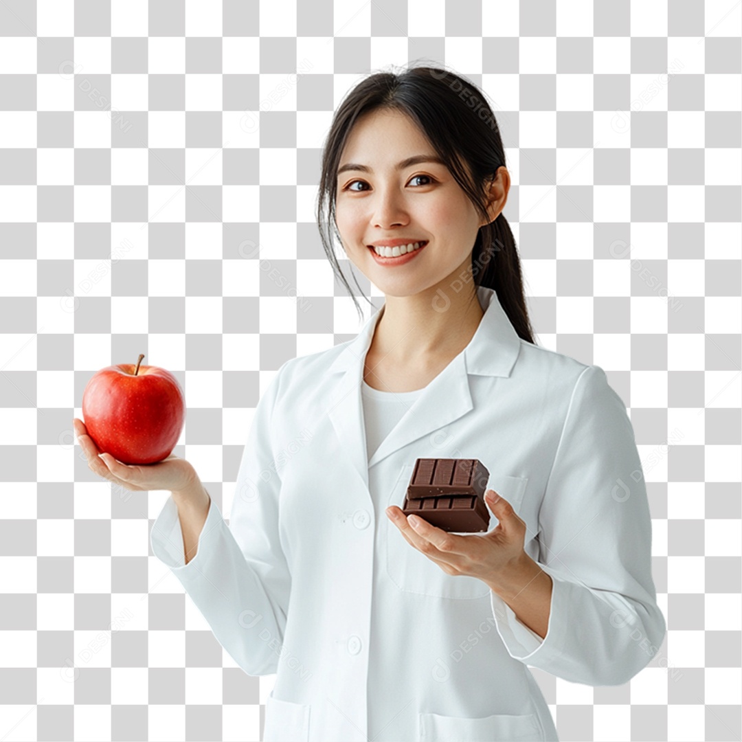 Nutricionista PNG Transparente