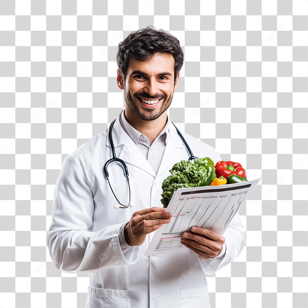 Nutricionista PNG Transparente