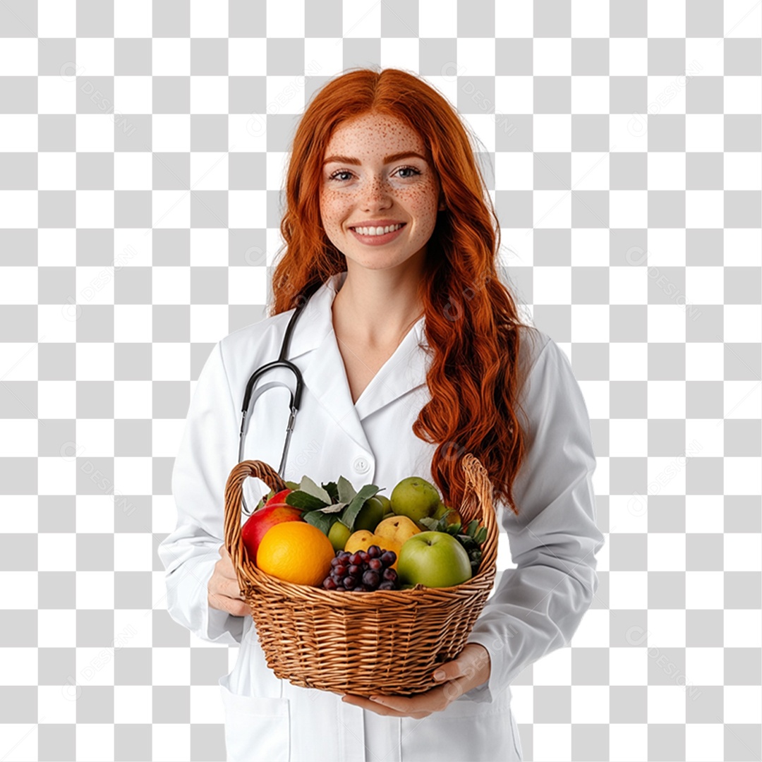 Nutricionista PNG Transparente