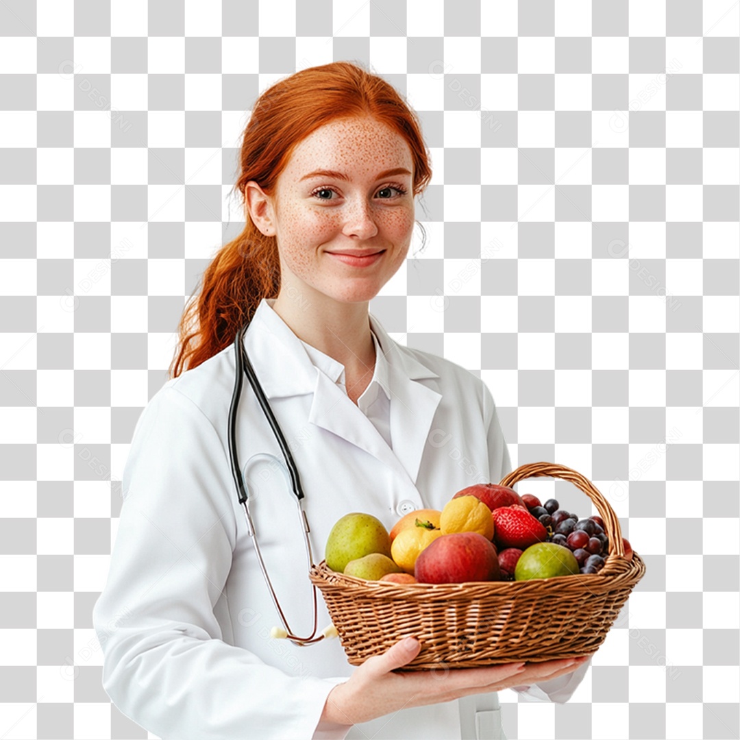 Nutricionista PNG Transparente