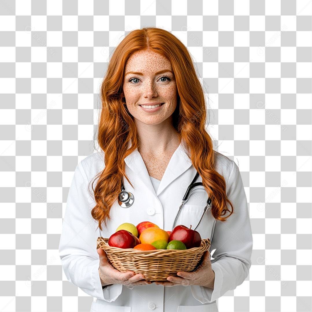 Nutricionista PNG Transparente