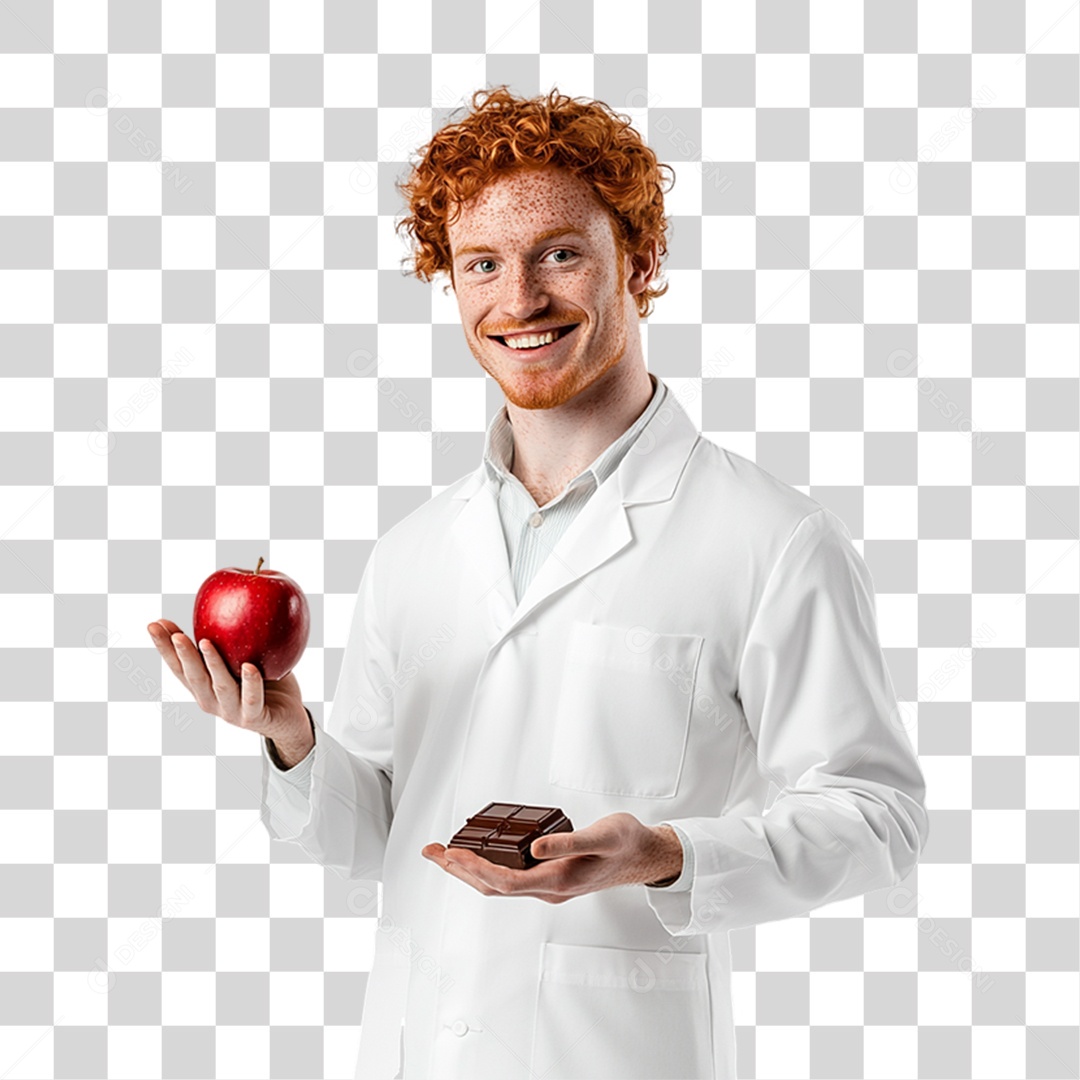 Nutricionista PNG Transparente