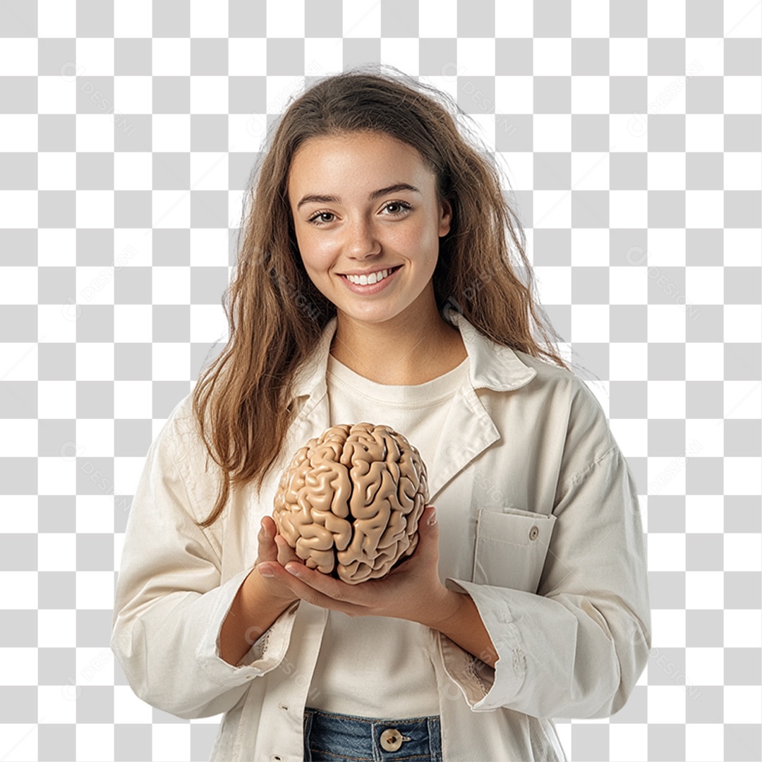 Psicóloga PNG Transparente