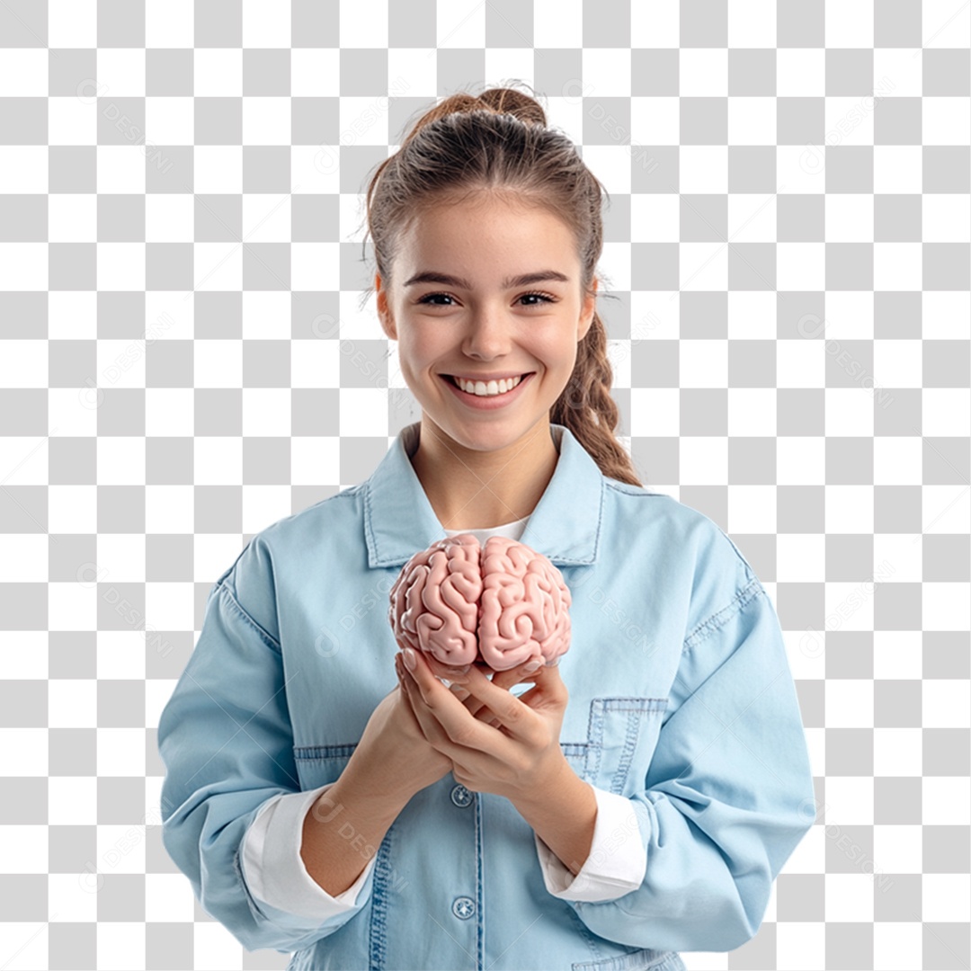 Psicóloga PNG Transparente