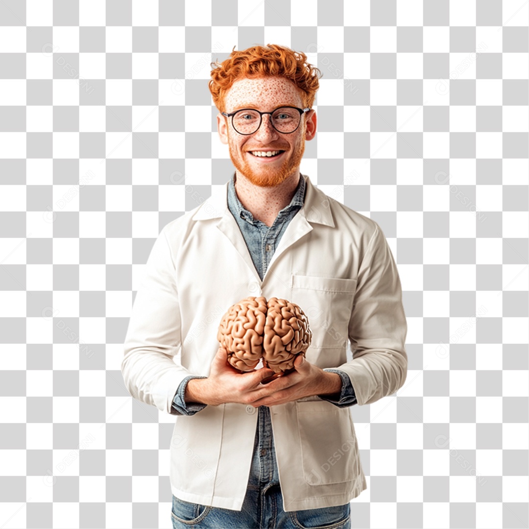 Homem Psicólogo PNG Transparente