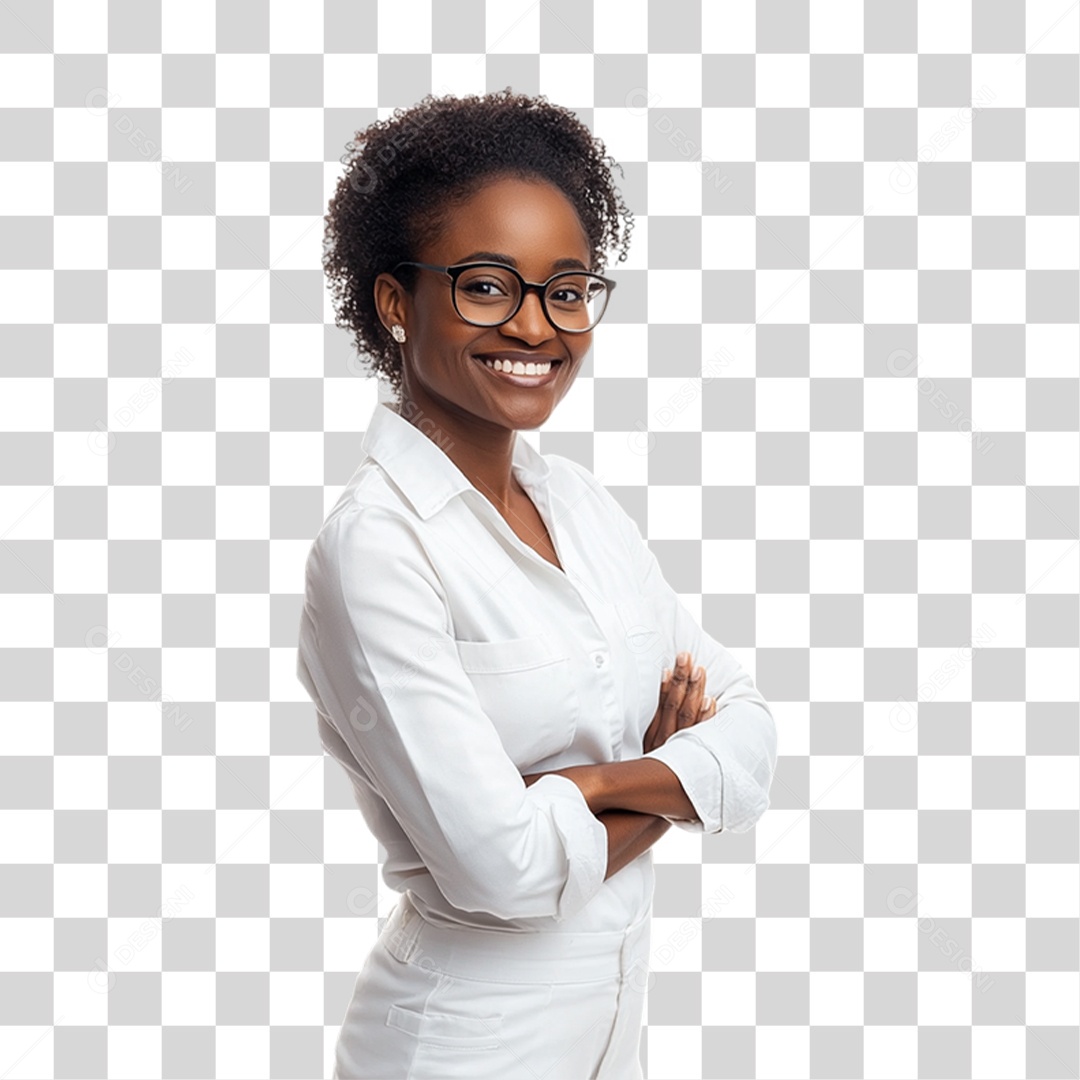 Psicóloga PNG Transparente