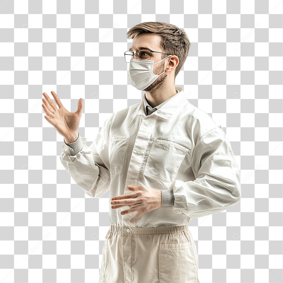 Homem Psicólogo PNG Transparente