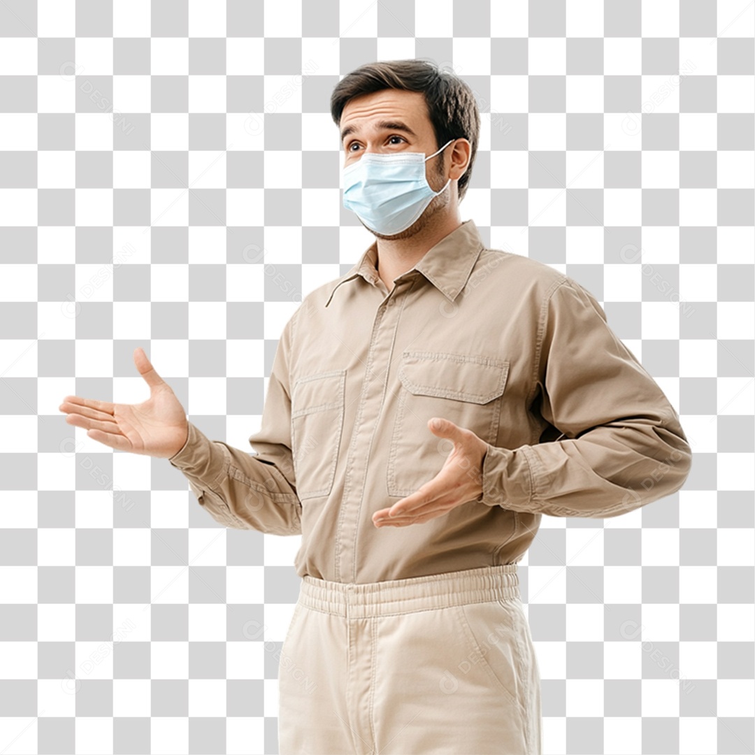 Homem Psicólogo PNG Transparente