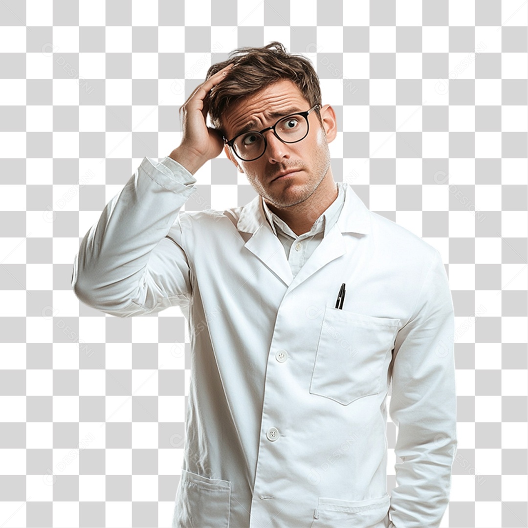 Homem Psicólogo PNG Transparente