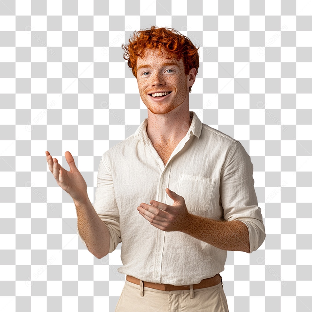 Homem Psicólogo PNG Transparente