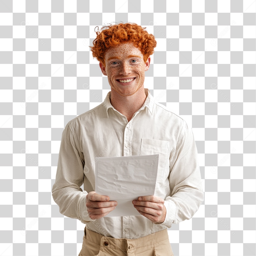 Homem Psicólogo PNG Transparente