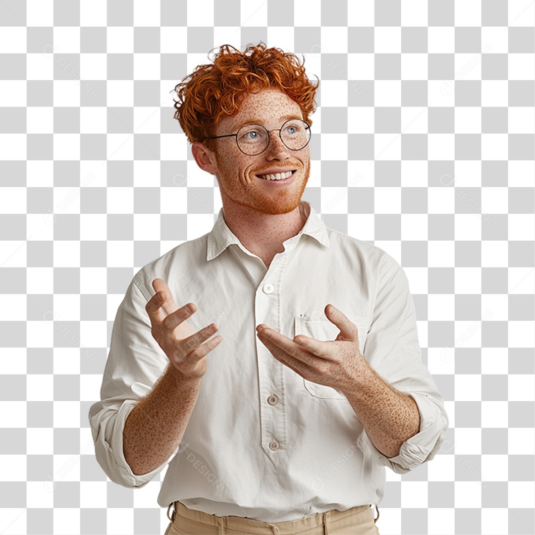 Homem Psicólogo PNG Transparente