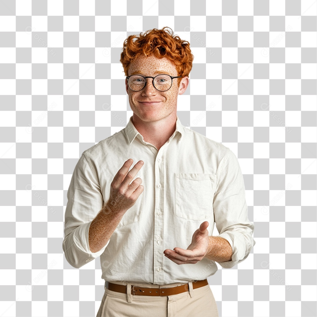 Homem Psicólogo PNG Transparente