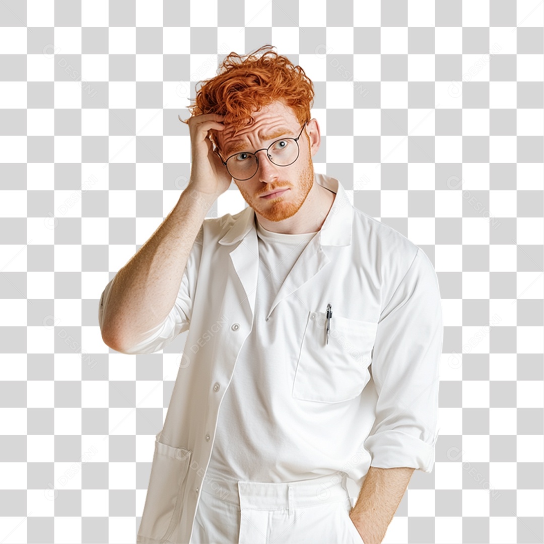 Homem Psicólogo PNG Transparente