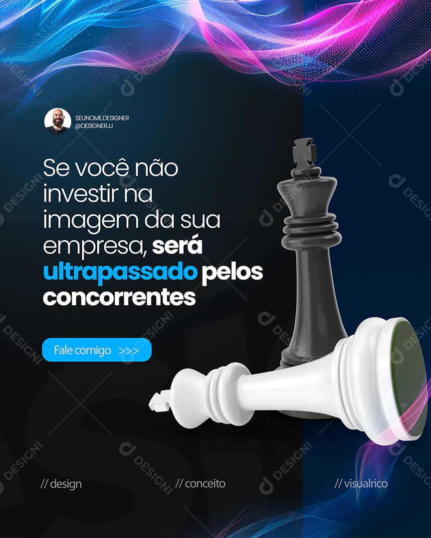 Designer Gráfico Social Media PSD Editável