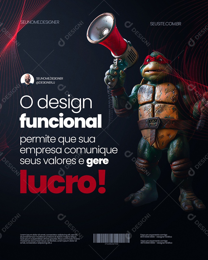 Design Social Media PSD Editável